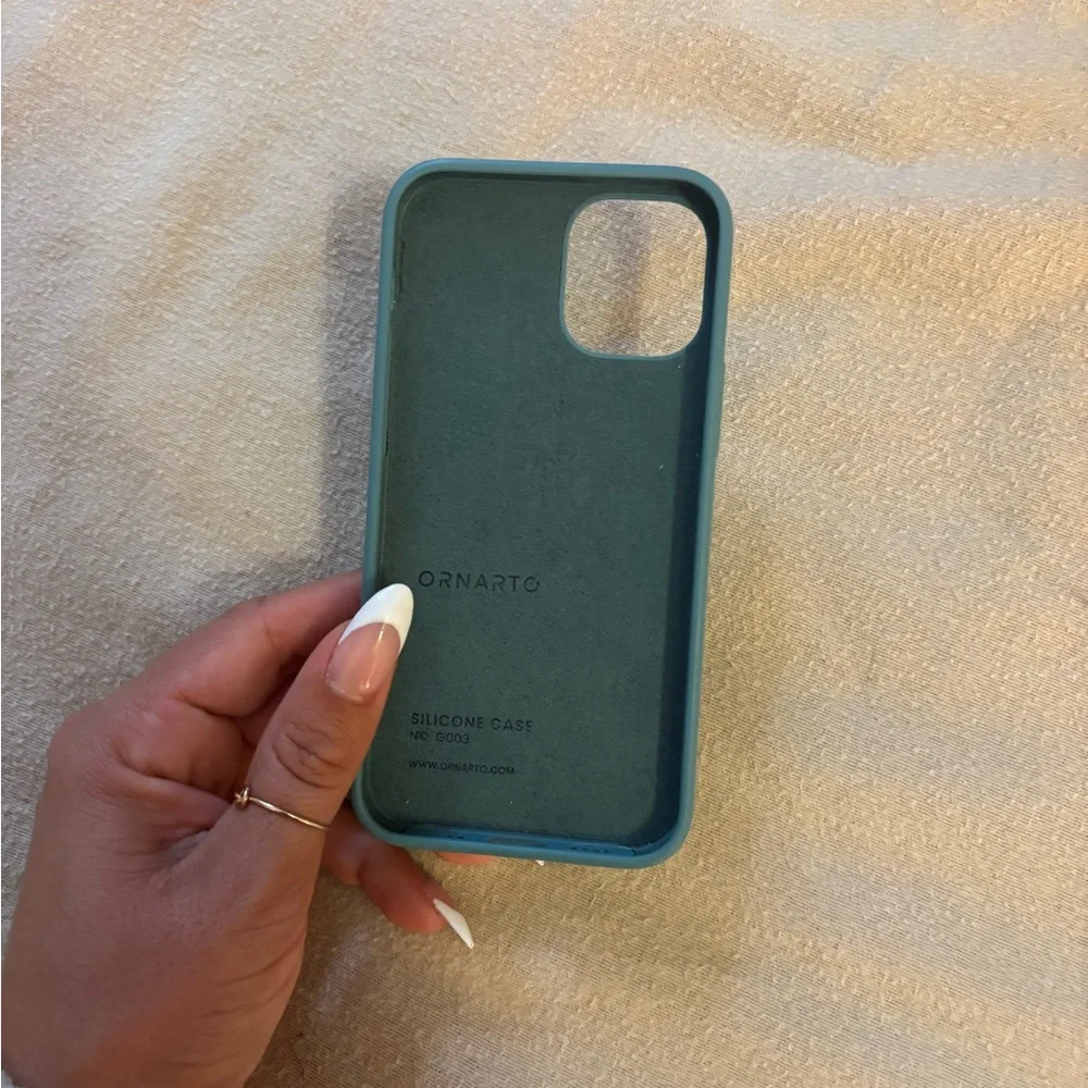 Stylish Teal iPhone 12 Case
